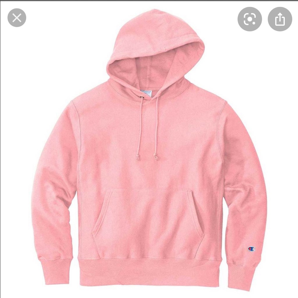 CHAMPION HOODIE PINK